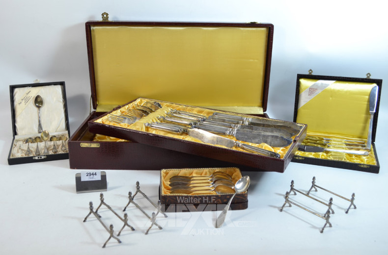 gr. Posten div. Besteckteile: