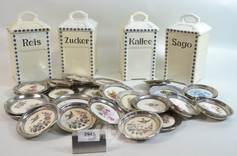 Posten Kruken und Glasuntersetzer