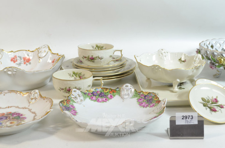 Posten Porz.-Service-Teile,