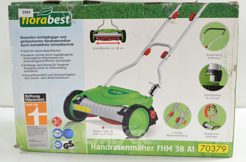 Handrasenmäher ''Florabest''