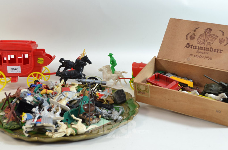 Posten Spielzeug u. -Figuren: