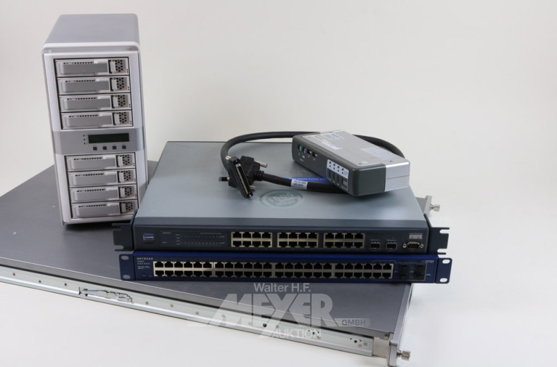 Posten EVD-Servertechnik bestehend aus: