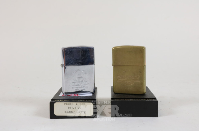 2 Sturmfeuerzeuge ''ZIPPO''