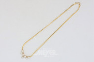 Collier 585er GG, im Verlauf