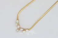 Collier 585er GG, im Verlauf