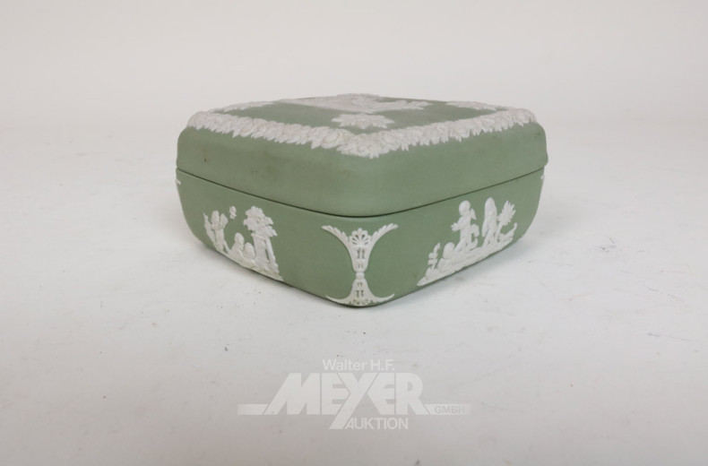 Marmorschatulle, foral besetzt