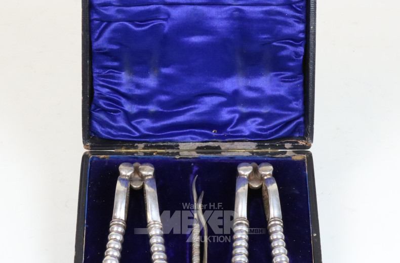 2 Muschelzangen im Etui