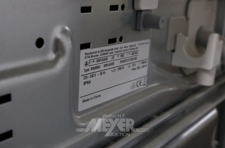 Waschmaschine ''Siemens''