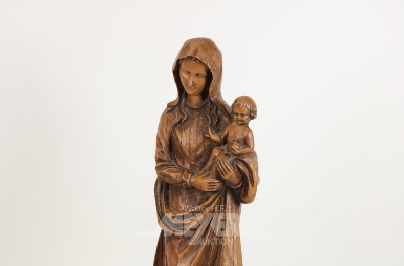 Figur ''Madonna mit Kind'',