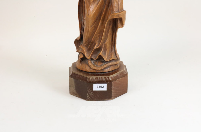 Figur ''Madonna mit Kind'',