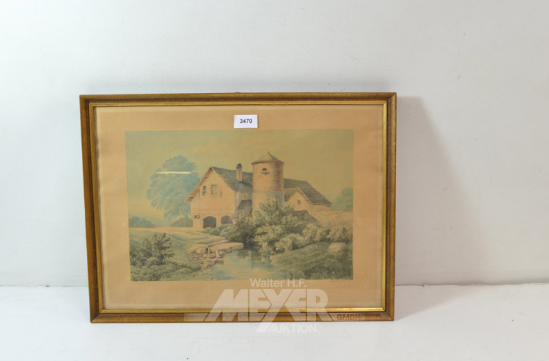 2 Bleistift-Zeichnungen