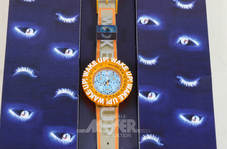 Armbanduhr swatch ''Wake up''