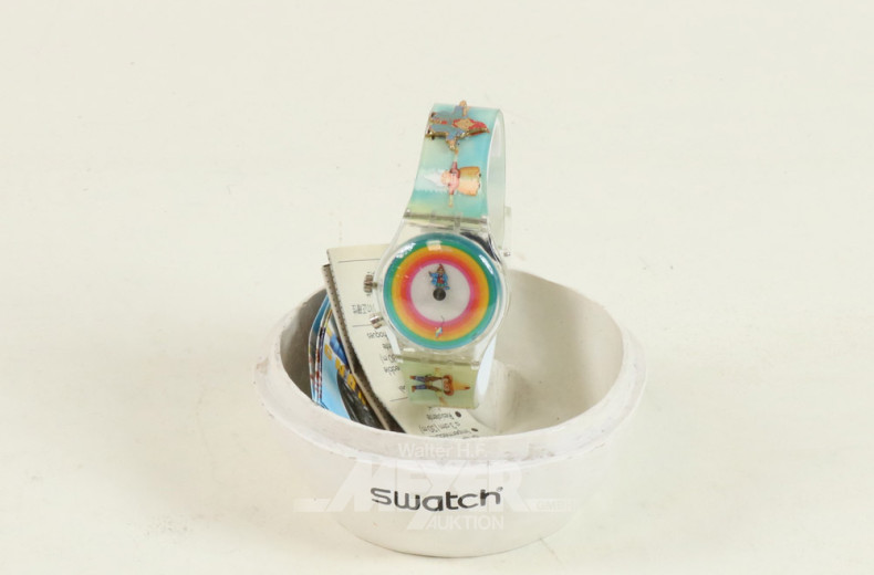 Kinderuhr swatch ''Fliegenpilz''