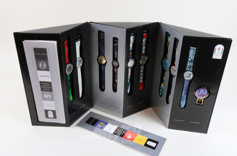 Uhrenbox swatch ''Olympic Games Atlata