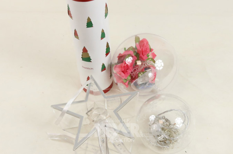 12 Armbanduhren swatch ''Weihnachten''