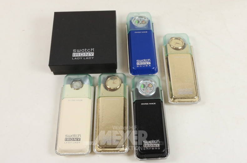 20 Armbanduhren swatch ''Irony''