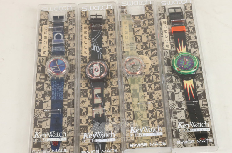 15 Armbanduhren swatch ''KeyWatch''