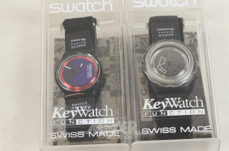 15 Armbanduhren swatch ''KeyWatch''