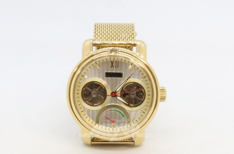 Herrenarmbanduhr PORTAS, Stahl,