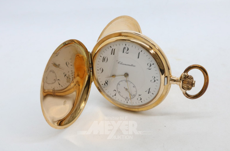 Sprungdeckeltaschenuhr, CHRONOMETRE