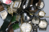 gr. Posten Armbanduhren, beschädigt