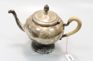 Teekanne, 800er Silber, ca. 400 Gr.