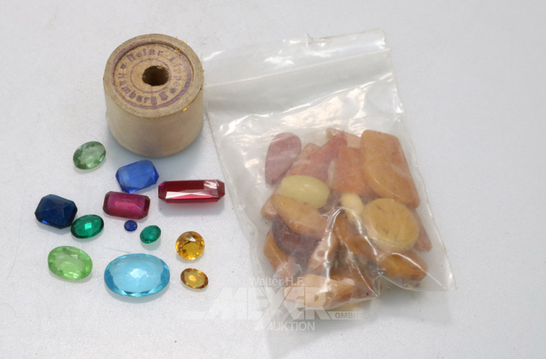 kl. Posten Farbsteine und