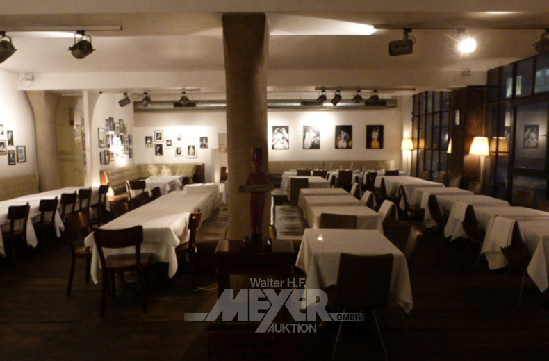 komplette Restaurantausstattung