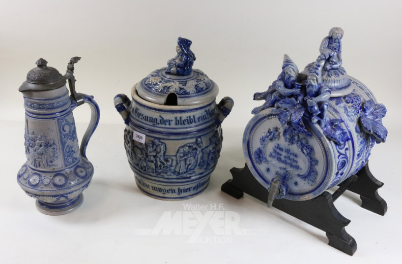 Keramikset bestehend aus: