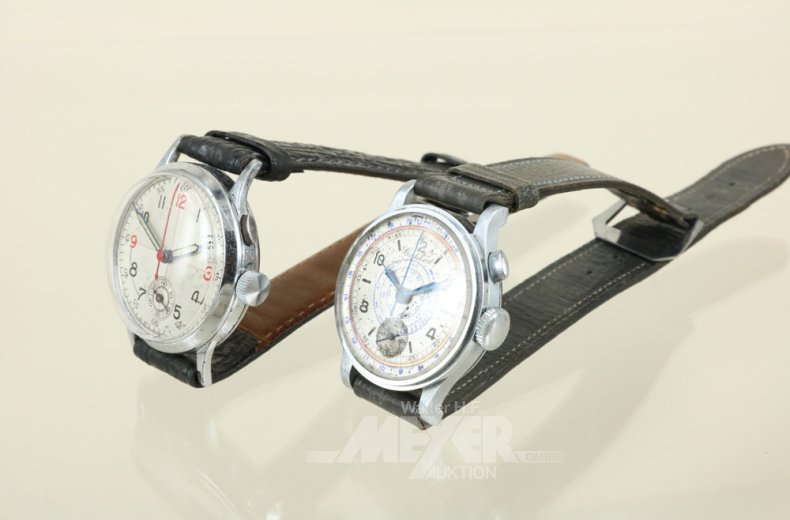 2 versch. Vintage-Uhren u.a. CORTEBERT