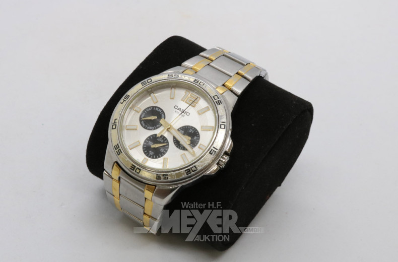 Herrenarmbanduhr ''CASIO'', WR 50 M,