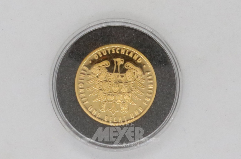 Goldmünze, Fußballweltmeisterschaft