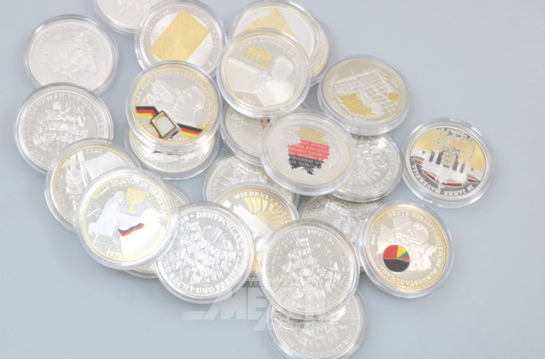 24 Silbermünzen, Deutschland