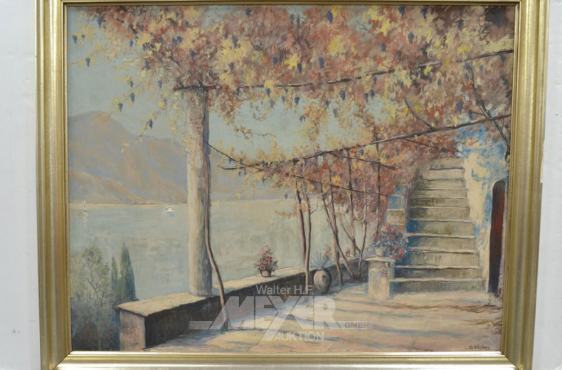 Gemälde ''Seelandschaft'',