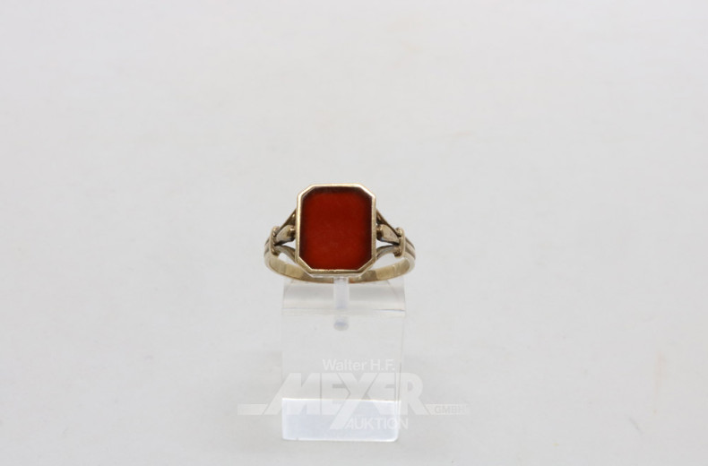 Ring, 585er GG (Säuretest) ca. 3 g.