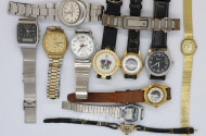15 div. Damen-, Herren- und Taschenuhren