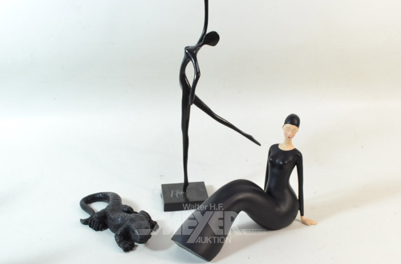 Posten Dekorationen bestehend aus: