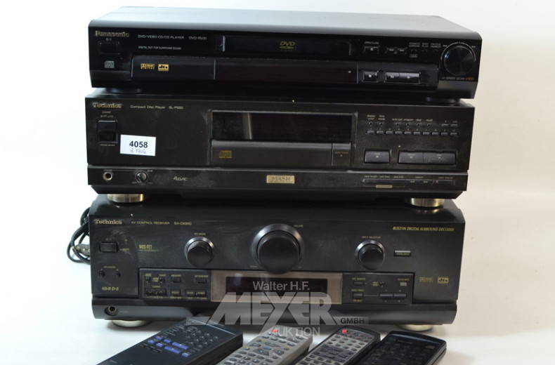 HiFi-Anlage, 3-teilig TECHNICS