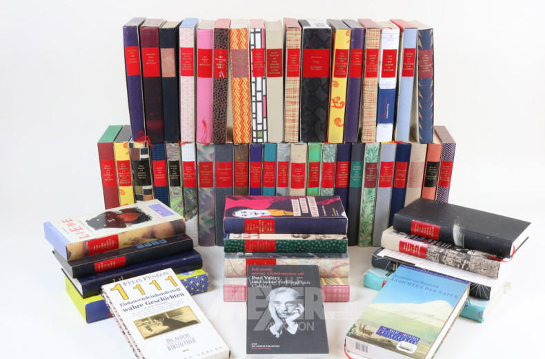 55 Bücher ''Romane und Erzählungen''