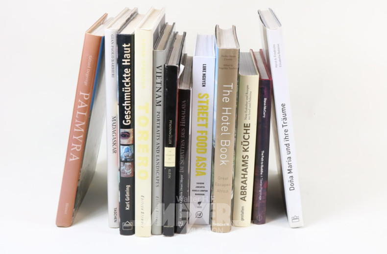 12 Bildbände ''Reisen und Leben''