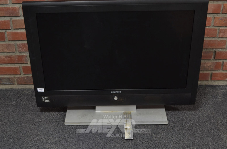 TV-Gerät, ''GRUNDIG'', mit Fb