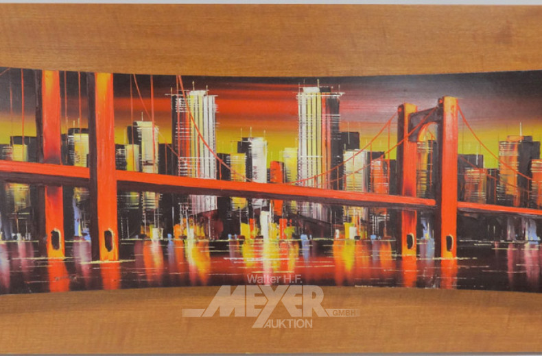 2 mod. Bilder London u. San Fransisco