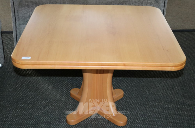 Couchtisch, Buche, 80 x 80 cm