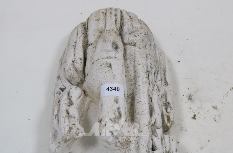 kl. Steinplakette ''Gesicht''