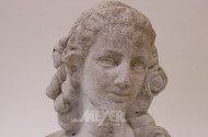 Gartenskulptur ''Weibl. Büste''