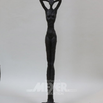 Kunststoff-Skulptur ''Weibl. Akt''