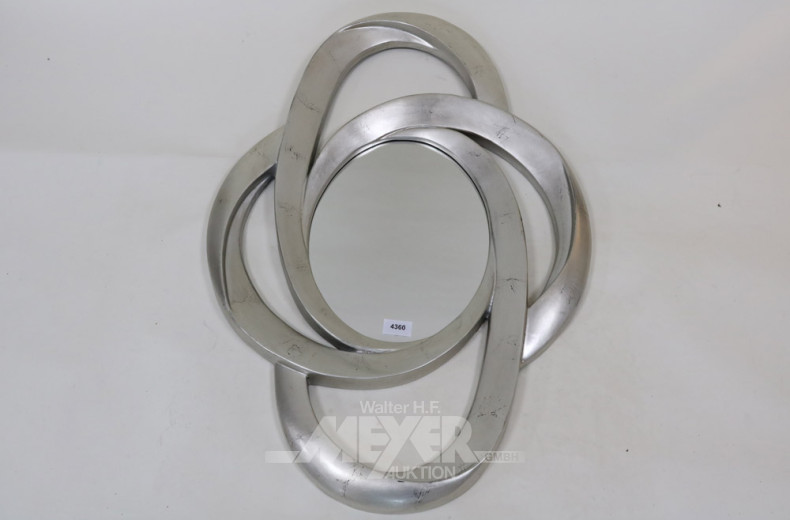 Deko-Wandspiegel, Kunststoffrahmen