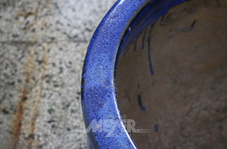 gr. Steingut-Pflanzschale,