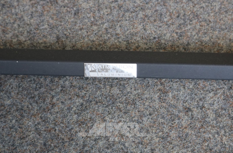 Gartenliege, Aluminium