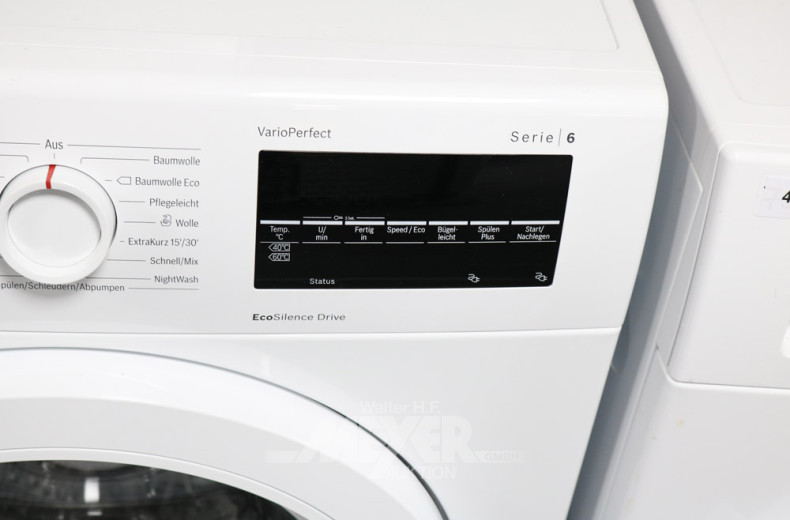 Waschmaschine, BOSCH, Serie 6,